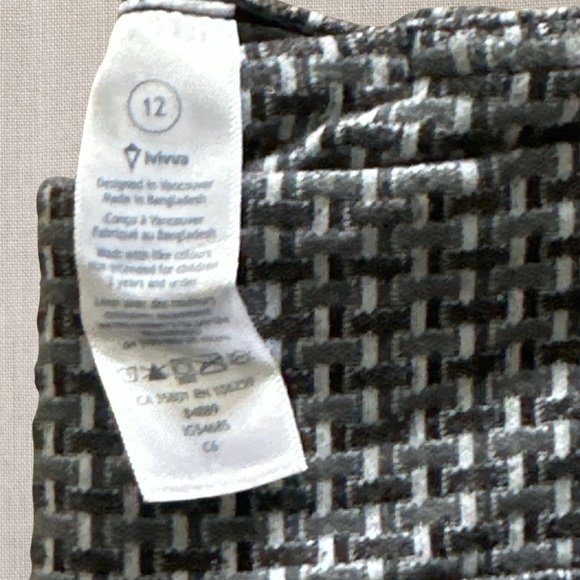 Ivivva by Lululemon Leggings Size 12 - Picture 4 of 5